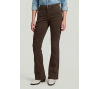 G-Star 3301 Flare Chino Brown Talla: W27L32 | Pantalones Outlet | Mujer | Marrón