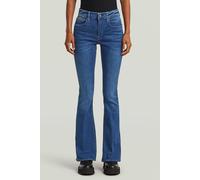 G-Star 3301 Flare Medium Blue Talla: W29L30 | Pantalones Anchos Outlet | Mujer | Azul