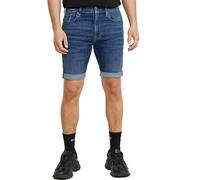 G-STAR 3301 Slim Denim Shorts Pantalones Cortos, Azul (Medium Aged D10481-8968-071), 31 Hombre