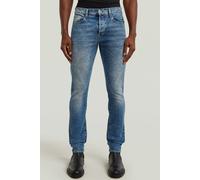 G-Star 3301 Slim Jeans Medium Blue Talla: W29L30 | Vaqueros Pitillo Outlet | Hombre | Azul