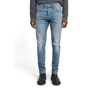 G-STAR 3301 Slim Jeans Vaqueros, Azul (Vintage Blue Vapour Destroyed 51001-d936-h103), 31W / 32L Hombre