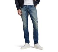 G-STAR 3301 Slim Jeans Vaqueros, Azul (Worn In Erosion 51001-d498-g562), 30W / 34L Hombre