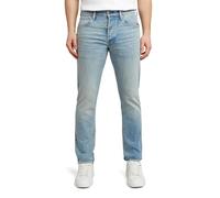 G-STAR 3301 Slim Jeans Vaqueros, Sun Faded Pacific Blue 51001-d930-h466, 36W / 30L Hombre