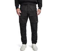 G-Star 3D Utility Tapered Fit Cargo Pants Pantalón, Negro Oscuro, 33W / 32L Hombres