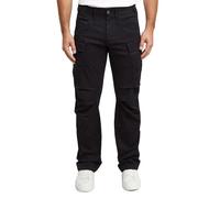 G-STAR 8719965012981 3D Regular Straight Cargo, Negro Dk Black GD D26950-c106-b564, 34W / 32L