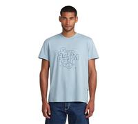 G-STAR 8719965012981 Impresión HD r t, Azul (Ash Blue D26824-d975-5304), XXL