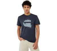 G-STAR Spray G Logo R T Camiseta, Azul (India Ink D26833-d101-h392), XXL Hombres
