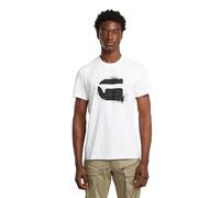 G-STAR 8719965012981 Spray g Logo r t, Blanco White D26833-d101-110, L