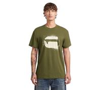 G-STAR 8719965012981 Spray g Logo r t, Verde Shadow Olive D26833-d101-b230, L