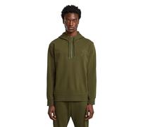 G-STAR 8719965012981 Sudadera con Capucha para Hombre Script Half Zip HDD Sw, Verde Shadow Olive D27763-d566-b230, XXL