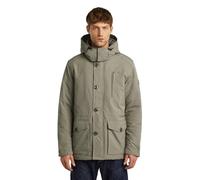 G-STAR 8721136008785 Chaqueta con capucha acolchada Vodan, Beige (Elephant Skin D26403-D908-G106), S