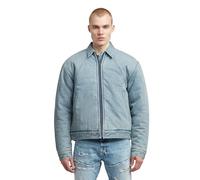 G-STAR A- Line Padded Coach Jacket Chaqueta, Sun Faded Pacific Blue D27687-D788-H466, S Hombres