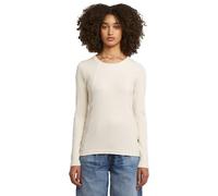 G-STAR A Line Slim Rib r t LS wmn, Blanco Milk D26903-e136-111, S