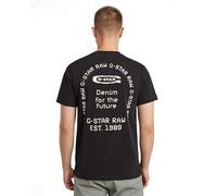 G-STAR Camiseta negro / blanco XL negro / blanco
