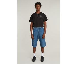 G-Star Bam Logger Short Faded Radiant Blue Talla: W34 | Shorts Vaqueros Outlet | Hombre | Azul