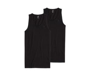 G-STAR Base Tank Top 2-Pack para Hombre, Negro (dk Black D25476-3310-6484), XL