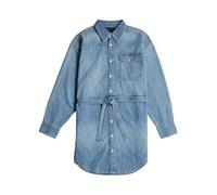 S Vestido Belted Shirt - Azul intermedio - Mujer