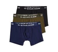G-STAR Boxer Briefs 3 Pack Multiple para Hombre, Multicolor (dk Black/Imperial Blue/Shadow Olive D23774-D516-G163), L