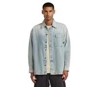 G-Star Boxy Fit Shirt, Men's Jacket, Color Blue, Size M