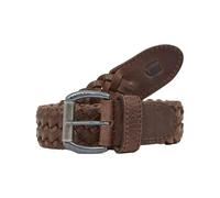 G-Star Braided Belt for Men, Color Black Metal/Dark Brown, Size 110