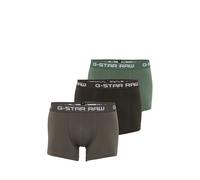 G-STAR Para Hombre Paquete De Tres Calzoncillos Classic De Color, Multicolor (GS Grey/Asfalt/Bright Jungle D05095-2058-8529), M