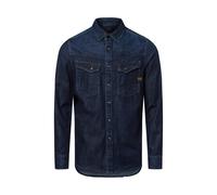 G-STAR Camisa azul denim L azul denim