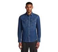 G-STAR Camisa Dakota Slim para Hombre, Azul (Worn in Windward D23616-D252-G749), M