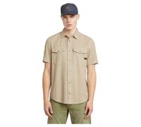 G-Star Camisa Delgada Marine para Hombre, Beige (Dk Brick GD D19751-d454-d848), XL