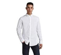 G-STAR Camisa Dressed Super Slim, Hombre, Blanco (White D17026-c271-110), S