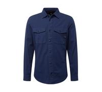 G-STAR Marine Slim Long Sleeve Shirt, Camisetas para Hombre, Azul (Sartho Blue GD D24963-D454-B597), XL