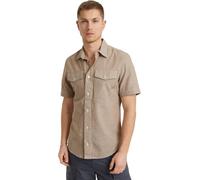 G-STAR Camisa Marine Slim, Camisetas para Hombre, Multicolor (Safari/Ecru D19751-d123-g302), XL