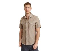 G-STAR Camisa Marine Slim, Camisetas para Hombre, Multicolor (Safari/Ecru D19751-d123-g302), XS