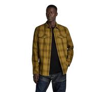 G-STAR Camisa Marine Slim, Camisetas para Hombre, Multicolor (Tobacco Vanderbilt Check D20165-d412-g094), XS