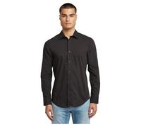 G-STAR Para Hombre Camisa Uniform Slim, Negro (dk Black D25176-D321-6484), XL