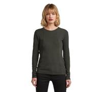 G-STAR Camiseta A-Line Slim Rib para Mujer, Gris (asfalt D26903-E136-995), M