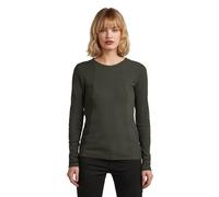 G-STAR Camiseta A-Line Slim Rib para Mujer, Gris (asfalt D26903-E136-995), XS