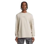 G-STAR Camiseta Checquard Pkt Tweeter para Hombre, Whitebait D26033-d965-1603, M