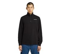 G-STAR Camiseta Checquard Tweeter Half Zip para Hombre, Negro Dk Black D26619-d965-6484, XL