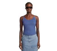 G-STAR Camiseta de Tirantes para Mujer, Azul Mid Blue GD D26612-d968-h362, XS