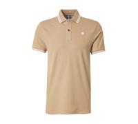 G-STAR Dunda Slim Stripe Polo para Hombre, Beige (Safari D17127-5864-B444), XL