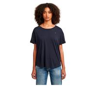 G-STAR Camiseta enrollada BF para Mujer, Azul (Osaka Blue D24524-4107-3873), L