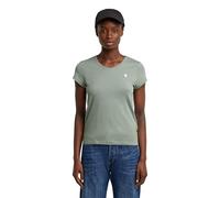 G-STAR Camiseta Eyben Slim V Top 2.0 para Mujer, Azul (iceberg green D24533-4107-C959), L