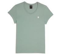 G-STAR Camiseta Eyben Slim V Top 2.0 para Mujer, Azul (iceberg green D24533-4107-C959), S