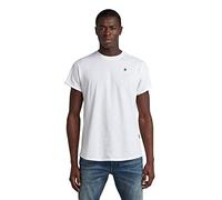 G-STAR Camiseta Lash para Hombre, Blanco (white D16396-B353-110), M
