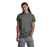 G-STAR Camiseta Lash para Hombre, Negro (dk black gd D16396-2653-B564), XL
