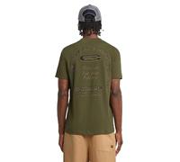 G-STAR Camiseta para Hombre Back Gr Arch R T, Verde Shadow Olive D26047-c336-b230, S