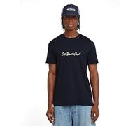 G-STAR Camiseta para Hombre G-Script R T, Azul (Salute D25150-c812-c742), XS
