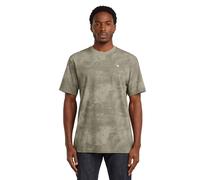 G-STAR Camiseta Para Hombre - Textura De Piel De Elefante, Cuello Redondo, B...