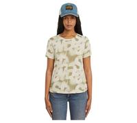 G-STAR Camiseta para Mujer Sprayed Letters R T Wmn, Light Toggee Sprayed Letters D26066-c565-h372, XL