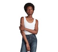 G-STAR Camiseta Sin Mangas Base para Mujer, Blanco (White D07210-3310-110), M